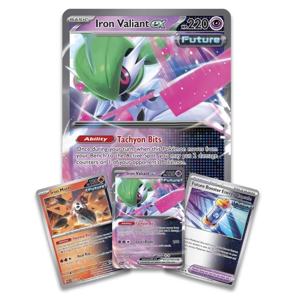 POKEMON TCG IRON VALIANT EX BOX 85712 - Vista 2