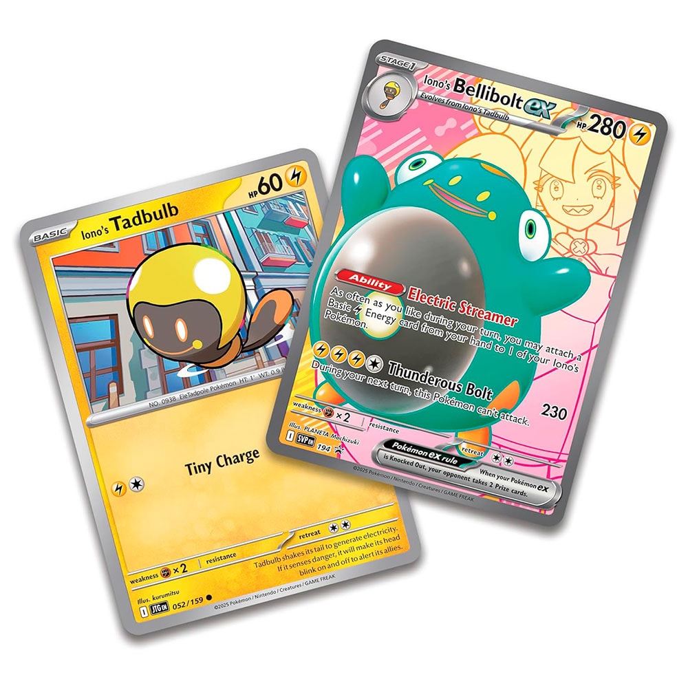 POKEMON TCG IONOS'S BELLIBOLT EX PREMIUM COLLECTION 10931