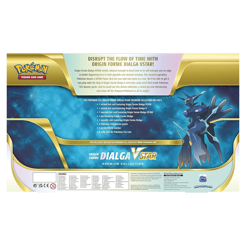 POKEMON TCG ORIGIN FORME DIALGA VSTAR PREMIUM 50752
