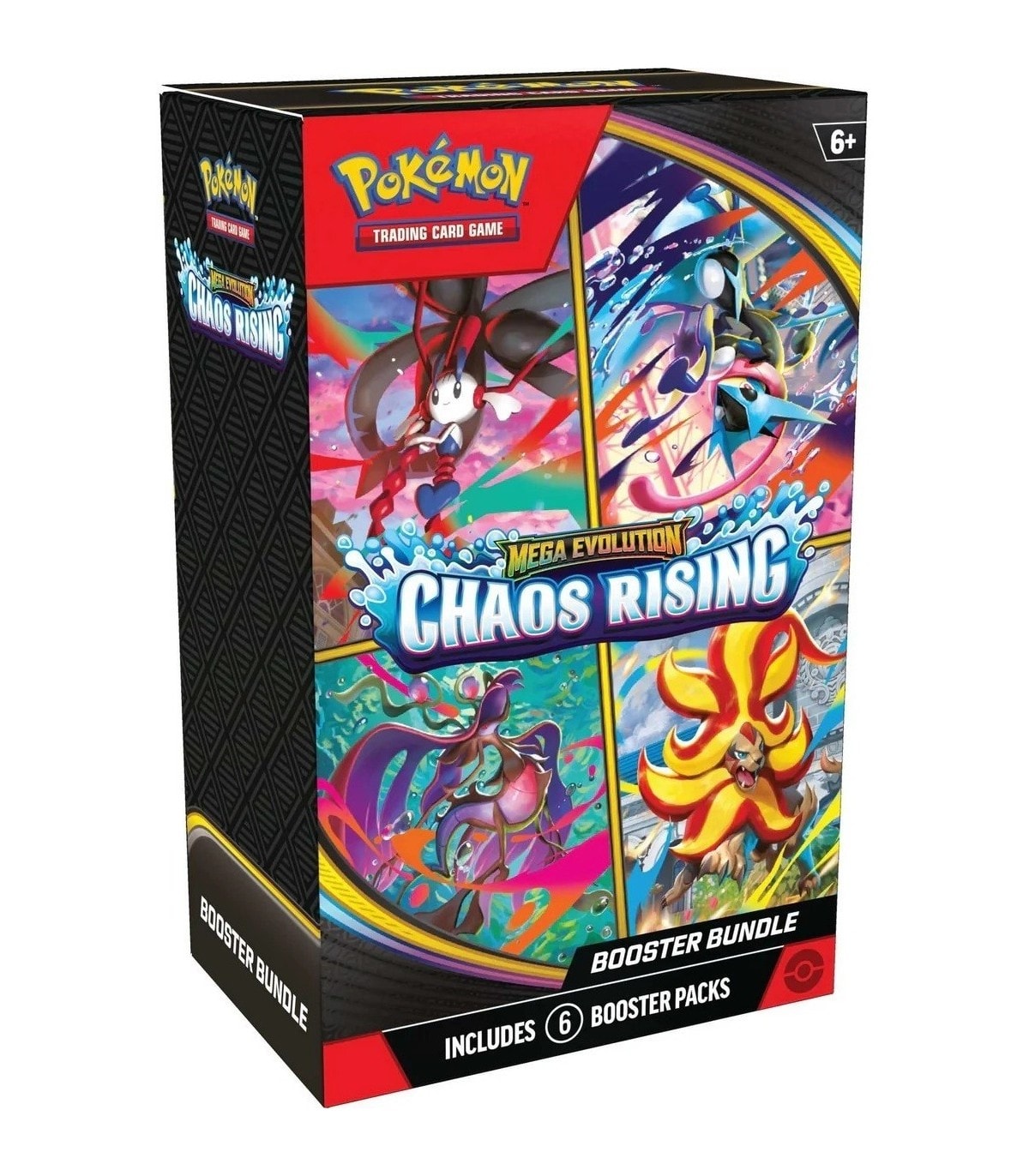 pokemon tcg mega evolution chaos rising bundle ingles