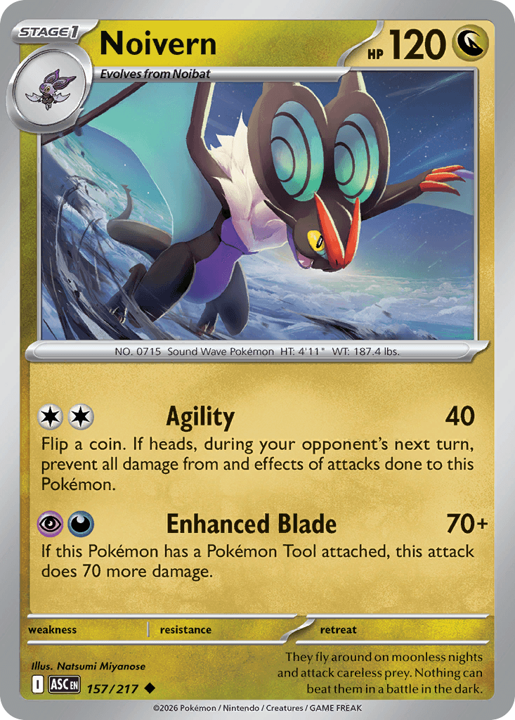 Noivern - 157/295 - Ascended Heroes - Normal