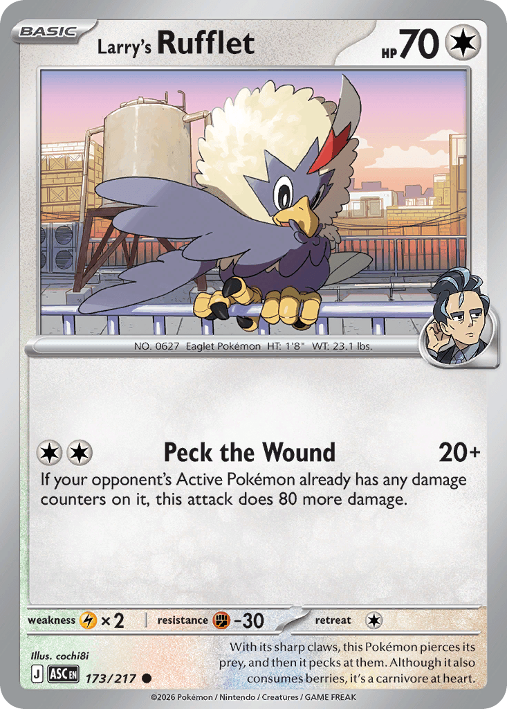 Larry's Rufflet - 173/295 - Ascended Heroes - Normal