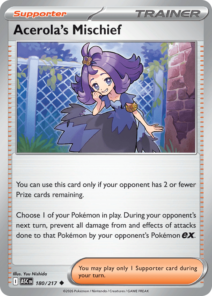 Acerola's Mischief - 180/295 - Ascended Heroes - Normal