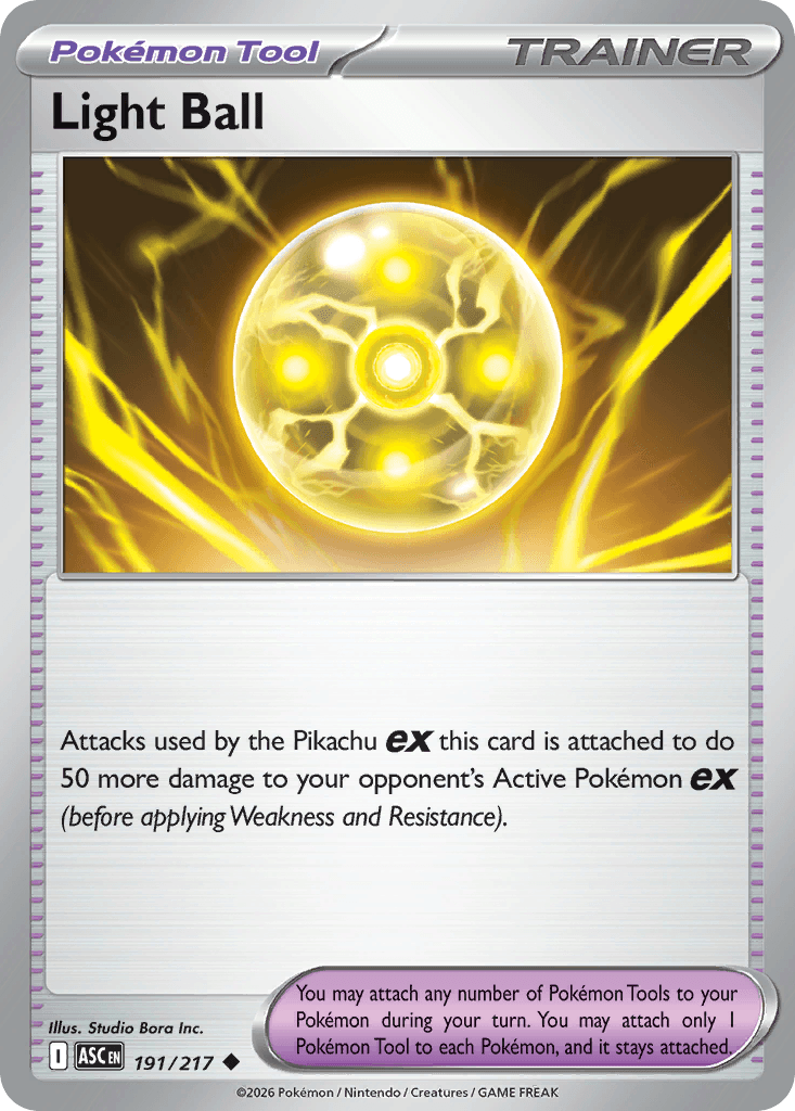 Light Ball - 191/295 - Ascended Heroes - Normal