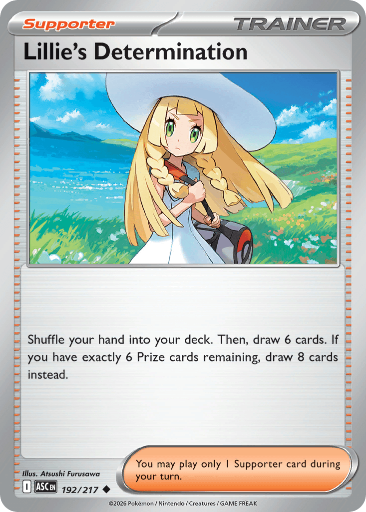 Lillie's Determination - 192/295 - Ascended Heroes - Normal