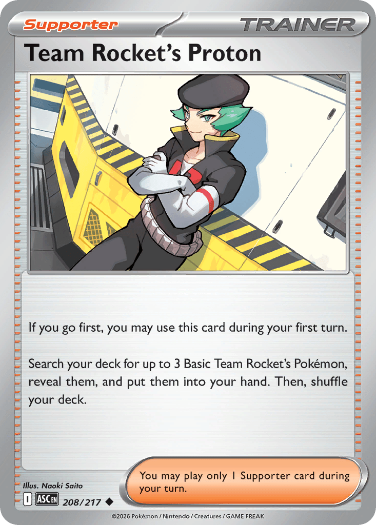 Team Rocket's Proton - 208/295 - Ascended Heroes - Normal