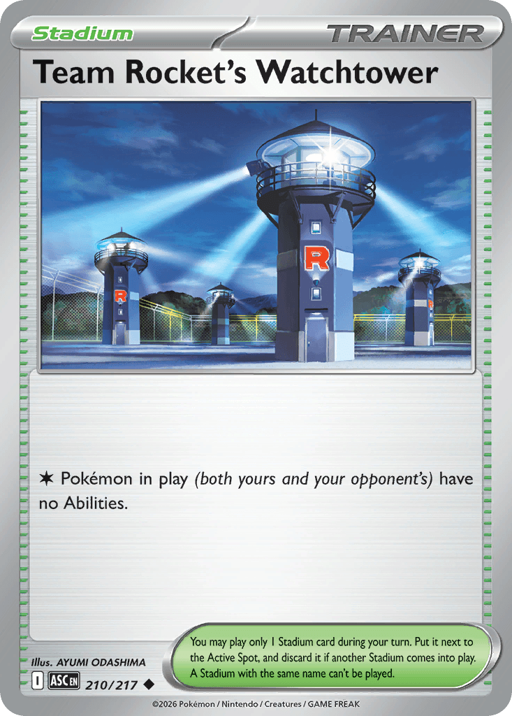 Team Rocket's Watchtower - 210/295 - Ascended Heroes - Normal