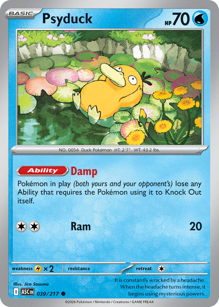 Psyduck - 039/295 - Ascended Heroes - Normal