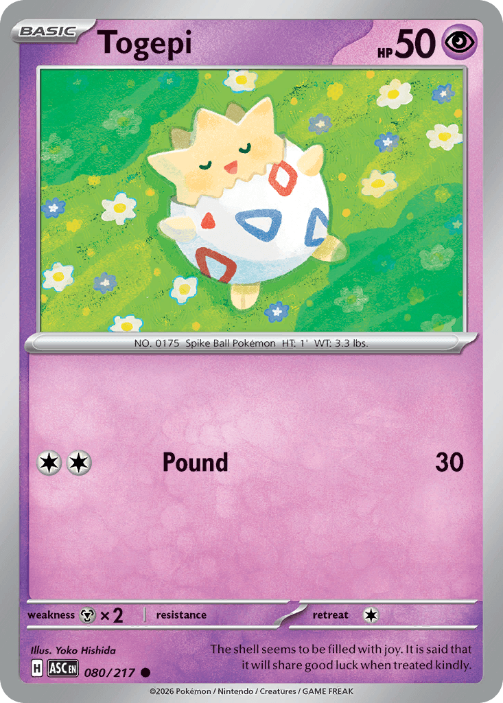 Togepi - 080/295 - Ascended Heroes - Normal