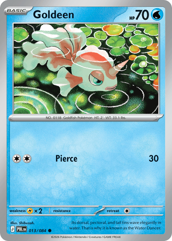 Goldeen - 013/120 - Pitch Black - Normal