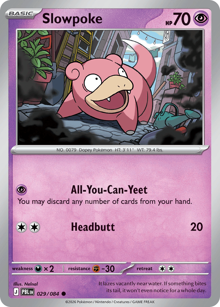 Slowpoke - 029/120 - Pitch Black - Normal