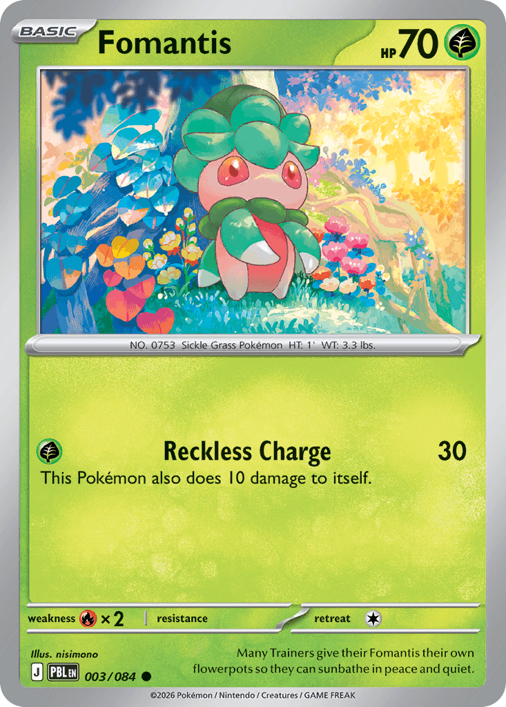 Fomantis - 003/120 - Pitch Black - Normal