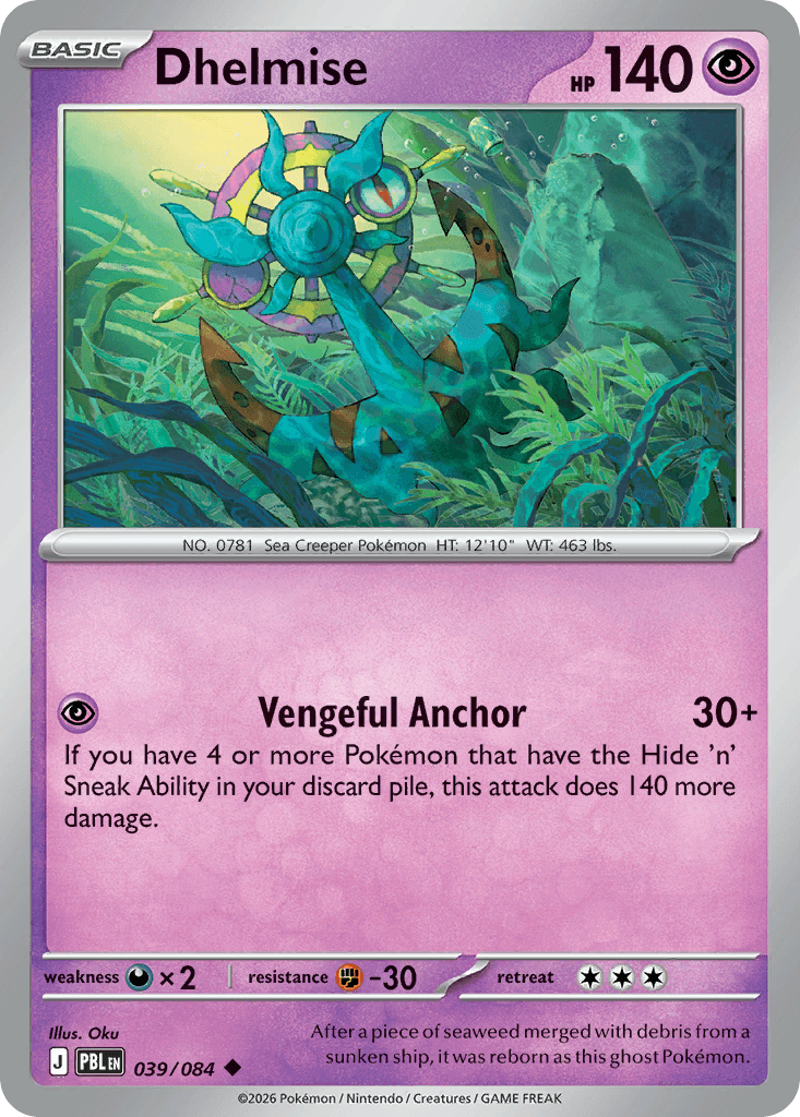 Dhelmise - 039/120 - Pitch Black - Normal