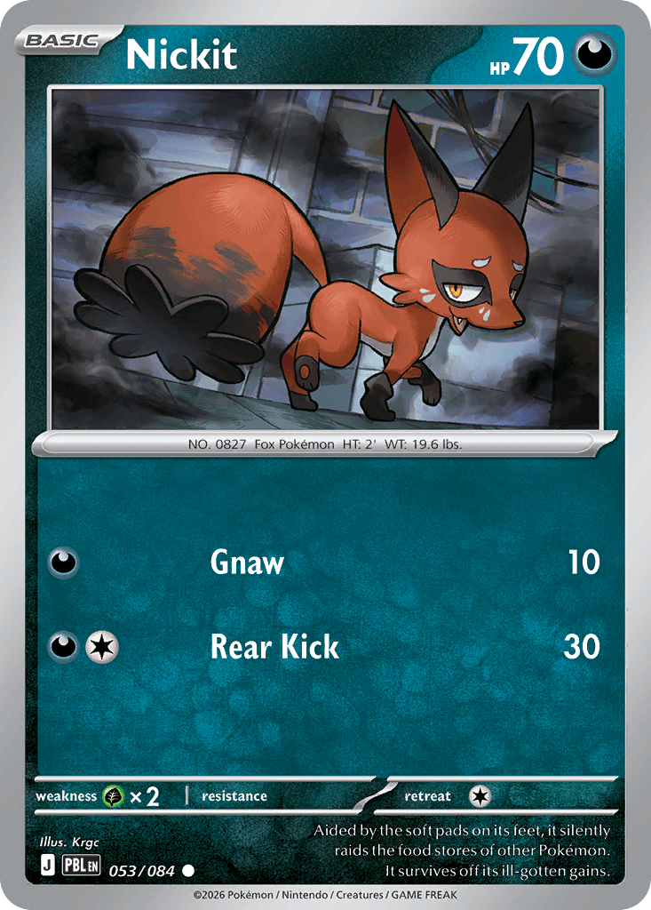 Nickit - 053/120 - Pitch Black - Normal