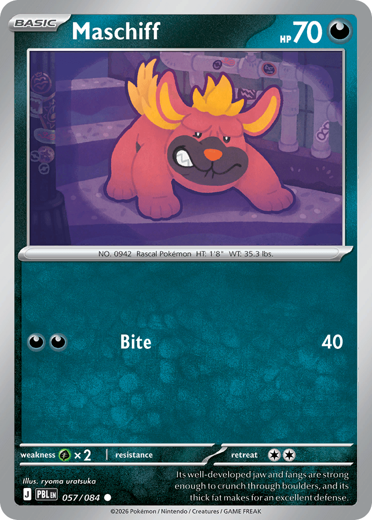 Maschiff - 057/120 - Pitch Black - Normal