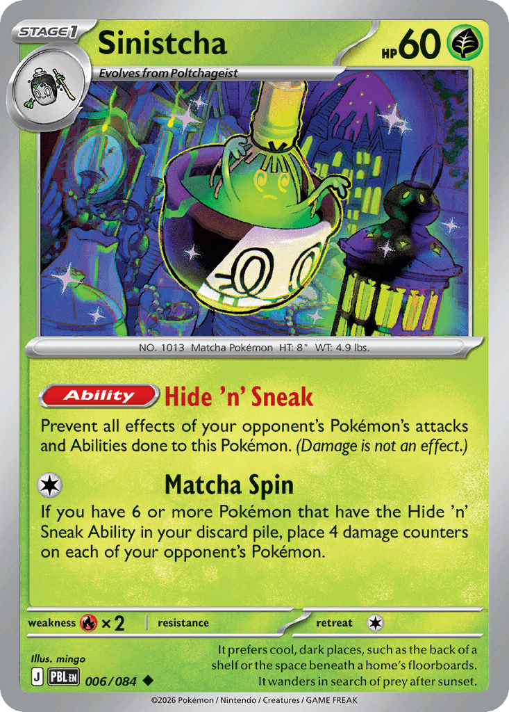 Sinistcha - 006/120 - Pitch Black - Normal