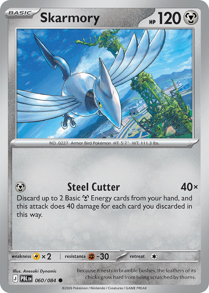 Skarmory - 060/120 - Pitch Black - Normal