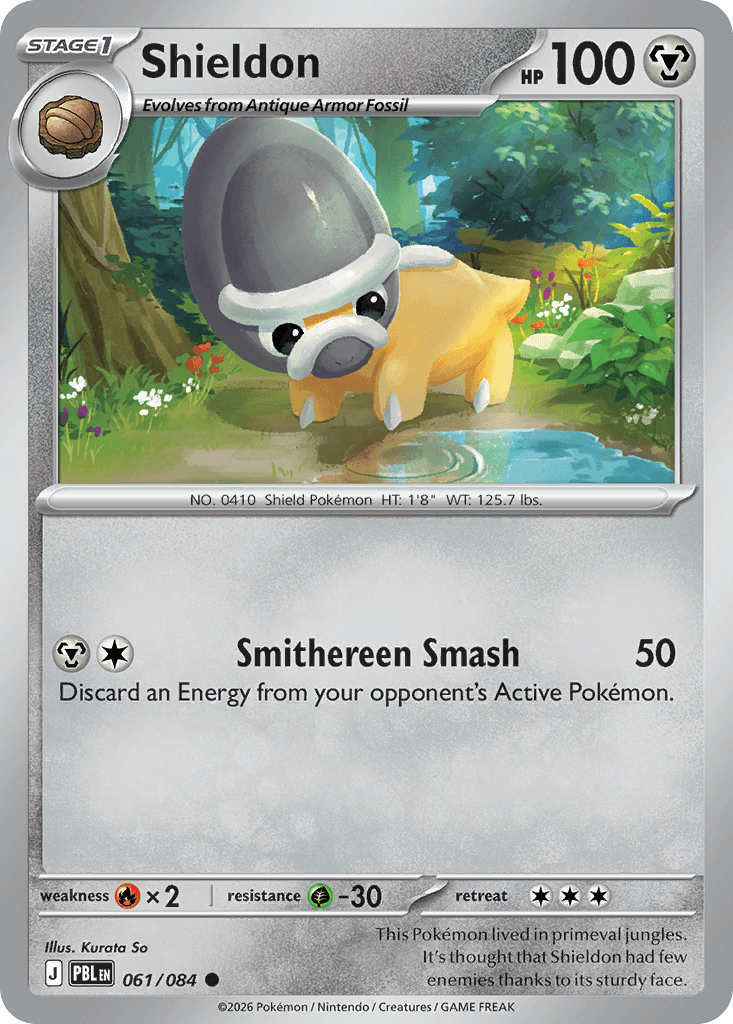 Shieldon - 061/120 - Pitch Black - Normal