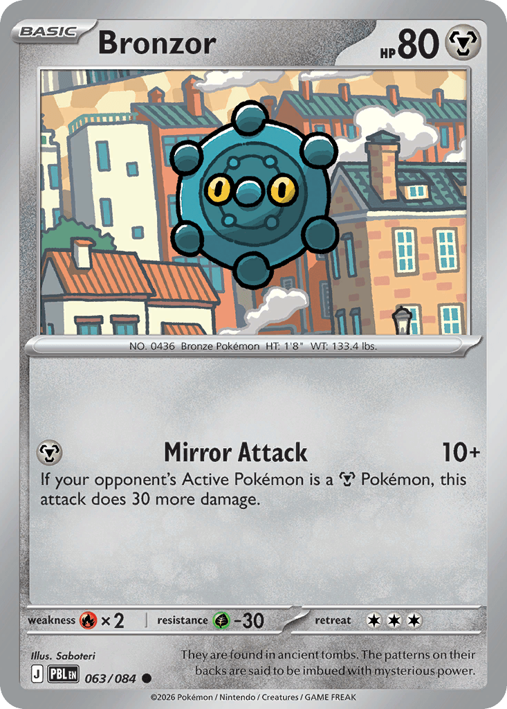 Bronzor - 063/120 - Pitch Black - Normal