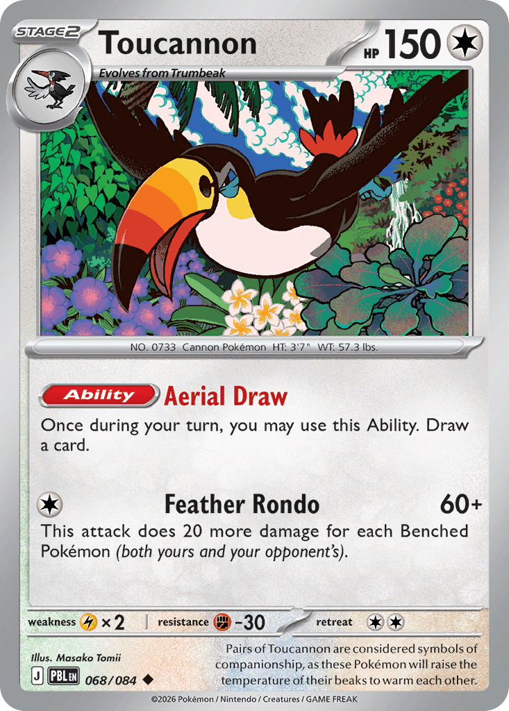 Toucannon - 068/120 - Pitch Black - Normal