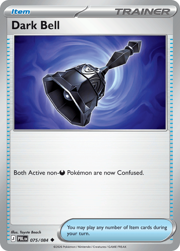 Dark Bell - 075/120 - Pitch Black - Normal