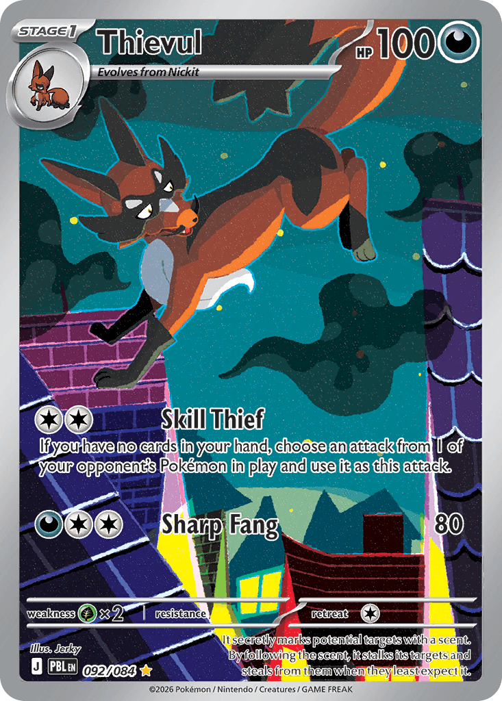 Thievul - 092/120 - Pitch Black - Holofoil